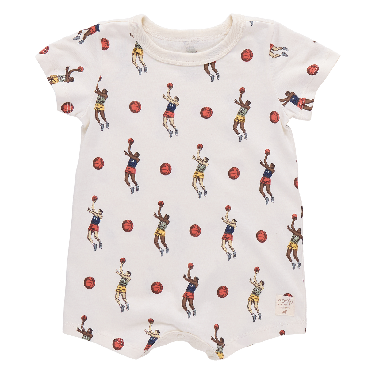 Baby Adventure Romper - Basketball
