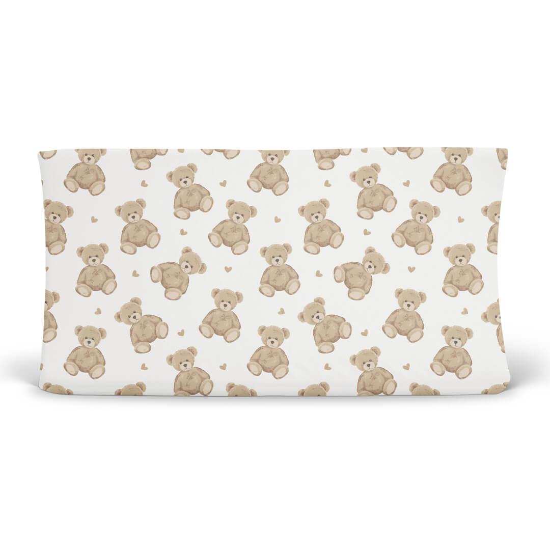 Beary Sweet Changing Pad Cover