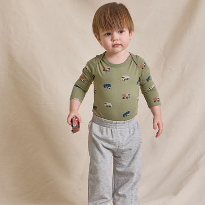 Baby Wonder Bodysuit - Rainbow Smiley