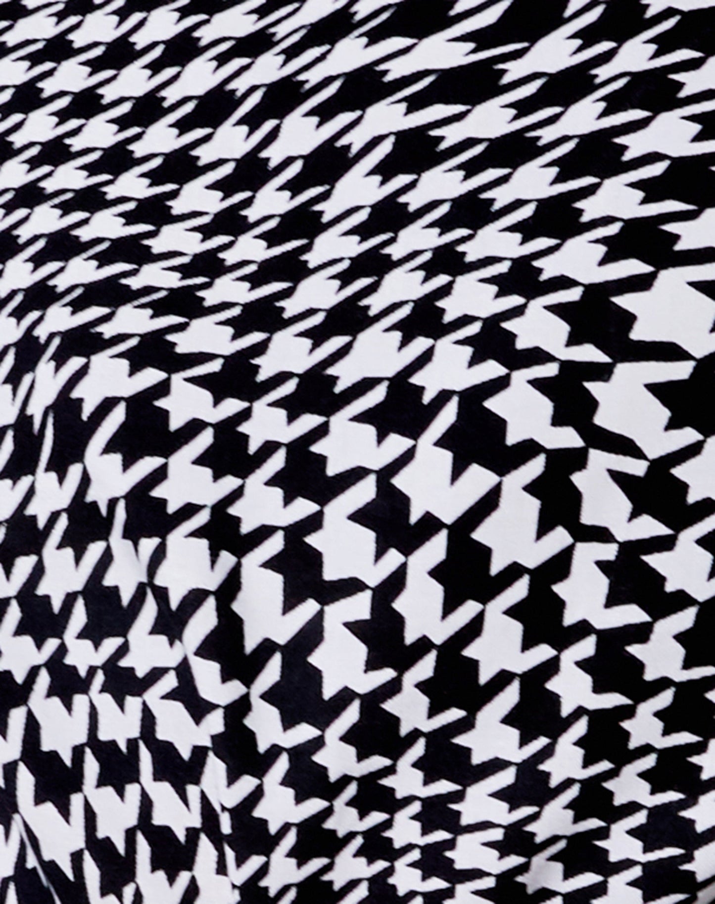 Datista Slip Dress in Wavey Dogtooth