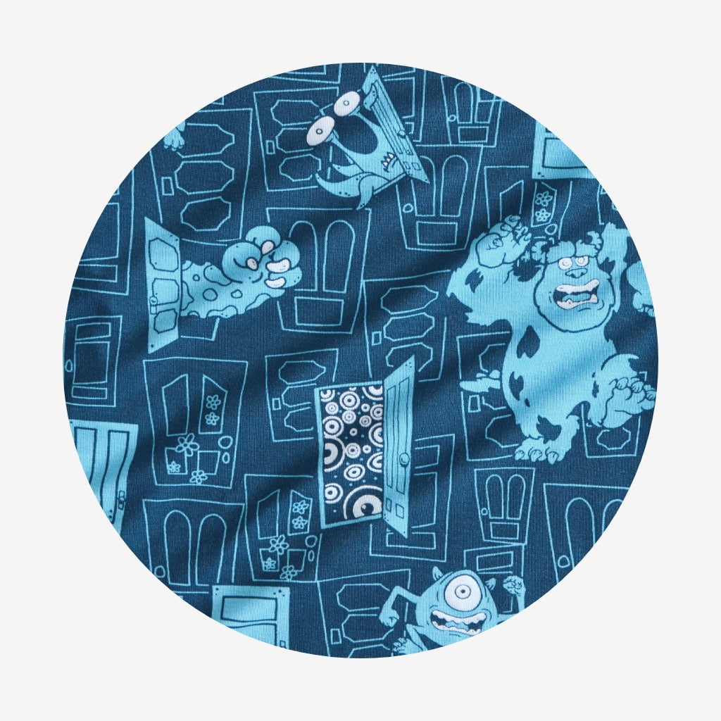 Disney Monster Glow Men's Luxe Pajama Pant Set