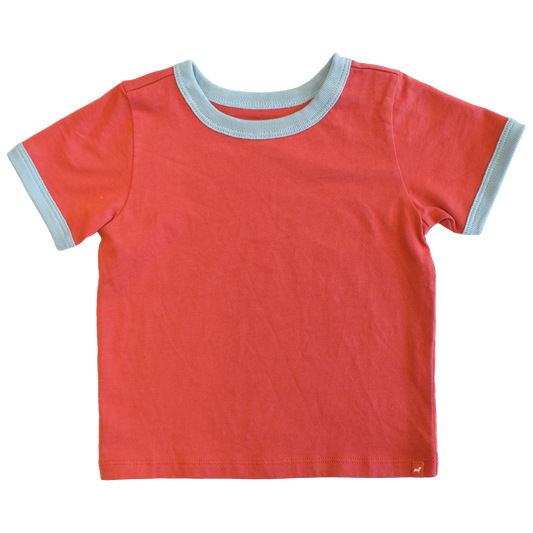 Adventure Ringer T-Shirt -  Red
