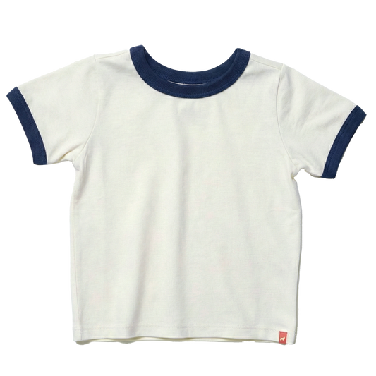 Adventure Ringer T-Shirt - Cream