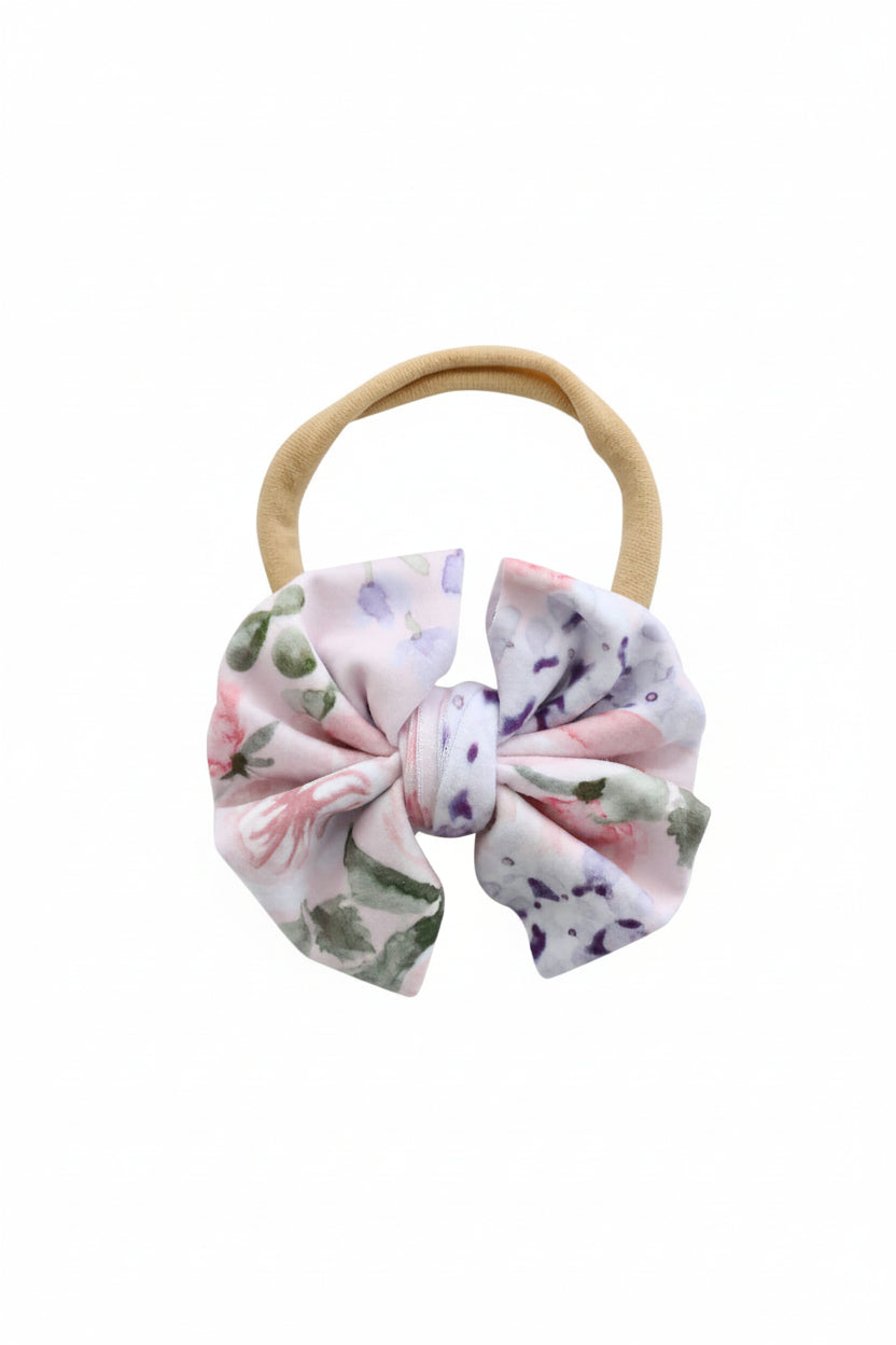 Henlee's Hydrangea Knit Bow Headband