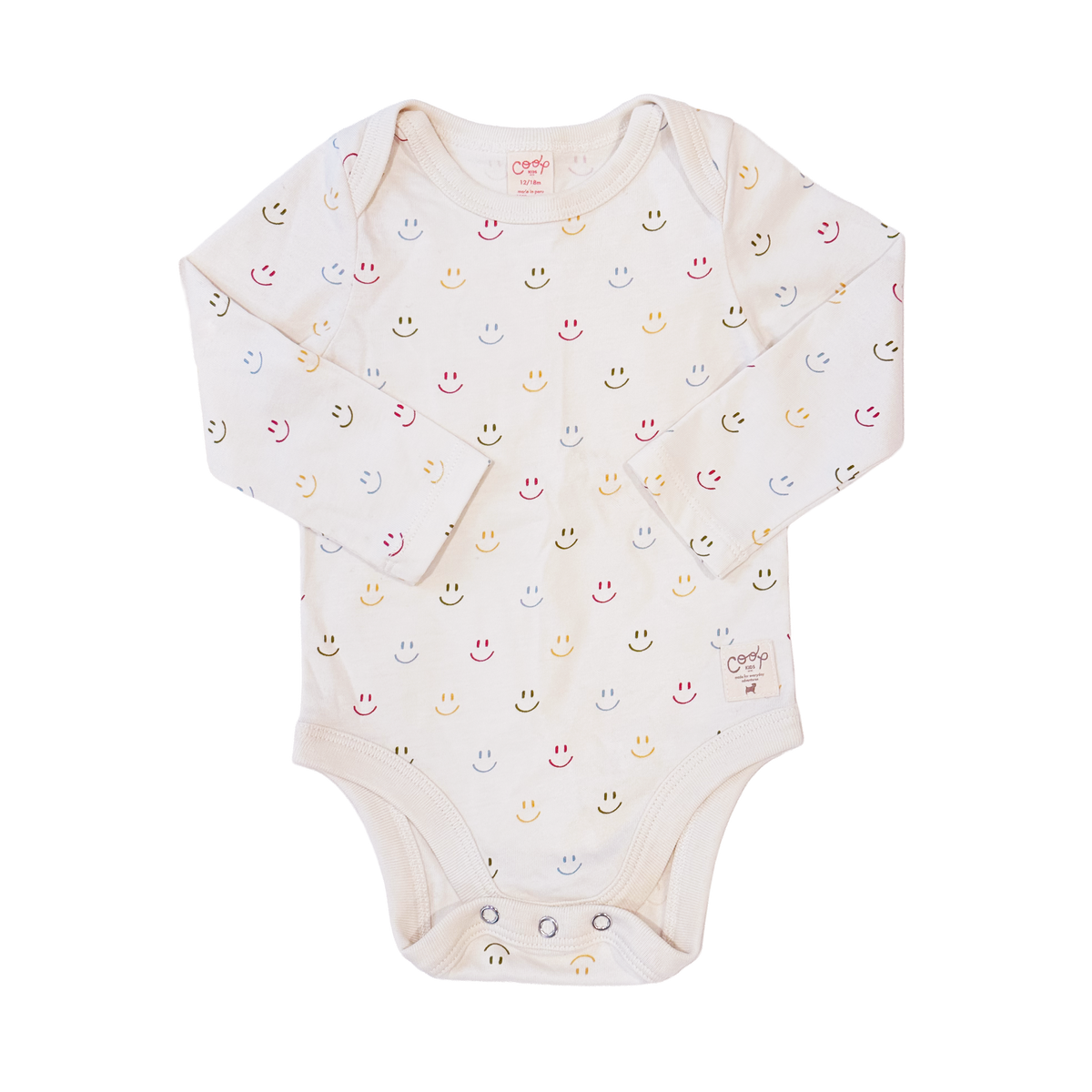 Baby Wonder Bodysuit - Rainbow Smiley
