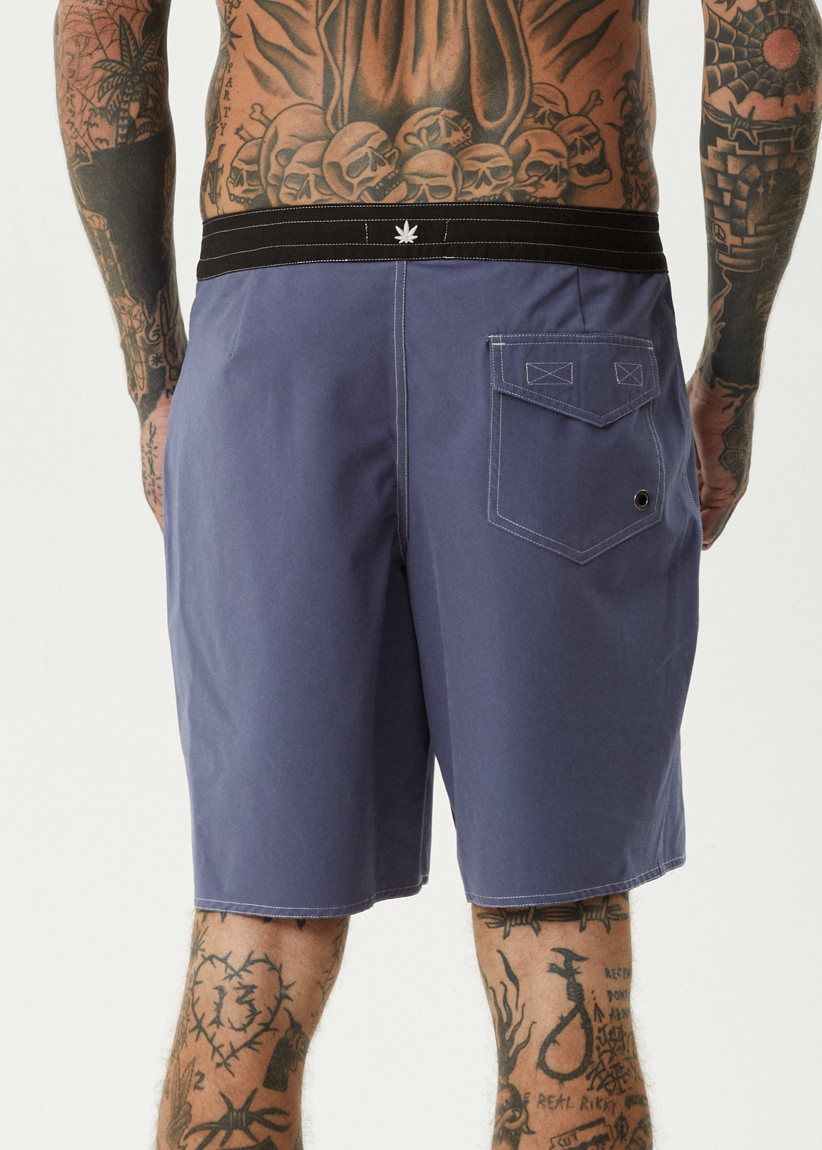 AFENDS Mens Surf Related - Fixed Waist Boardshort 20" - Marlin