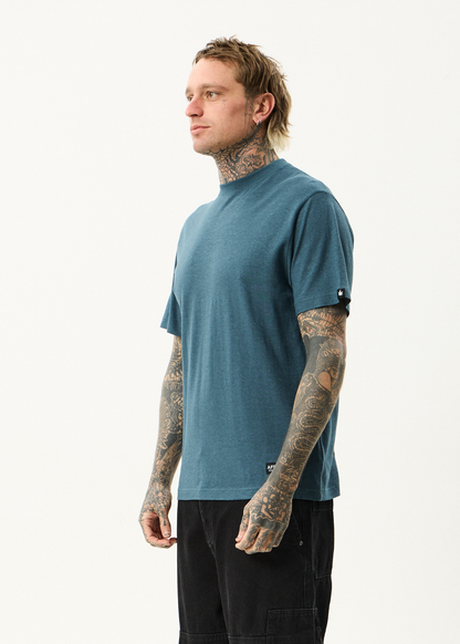 AFENDS Mens Classic - Retro Tee - Fuel