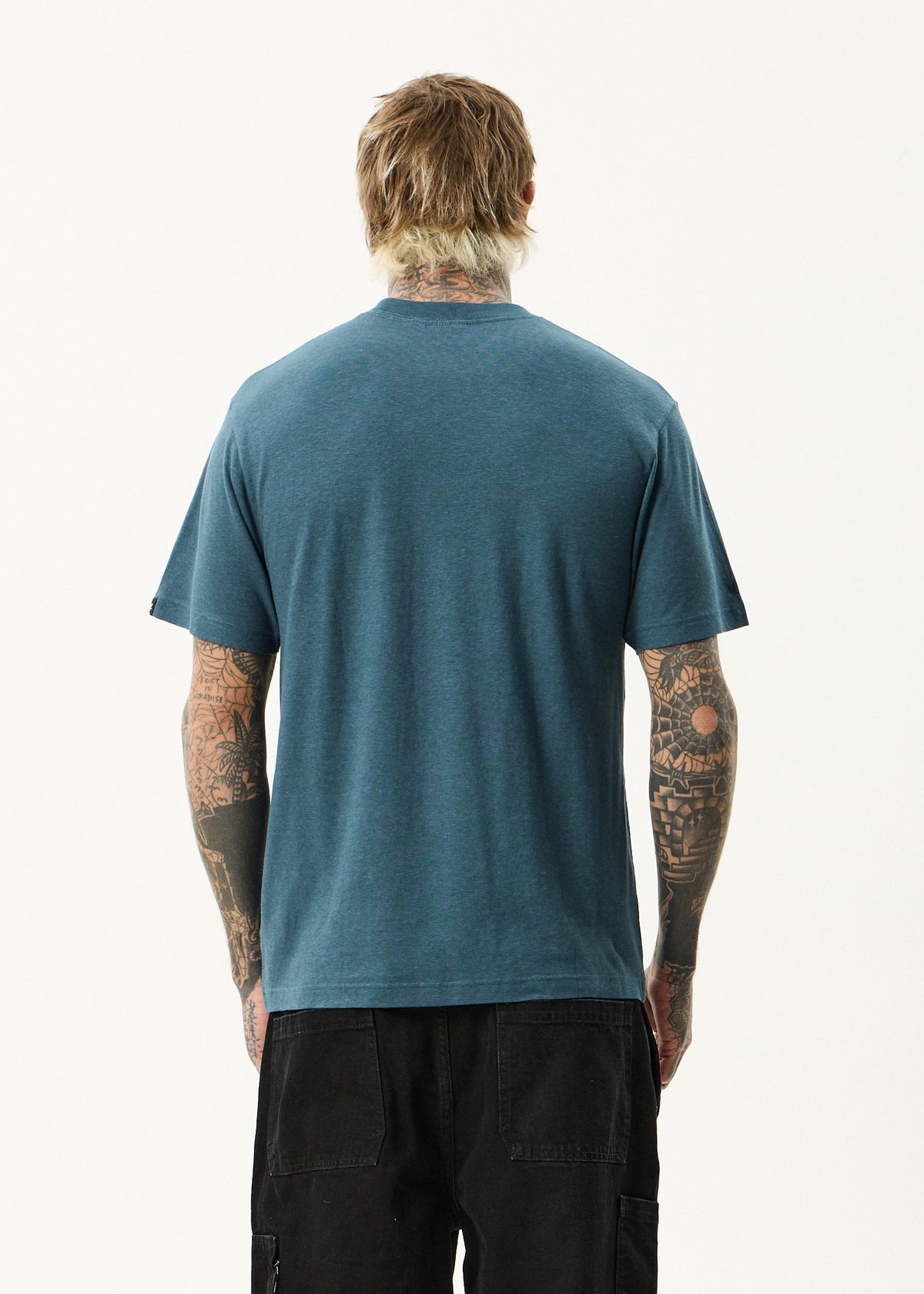 AFENDS Mens Classic - Retro Tee - Fuel