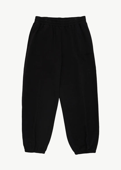 AFENDS Mens Genesis - Track Pant - Stone Black