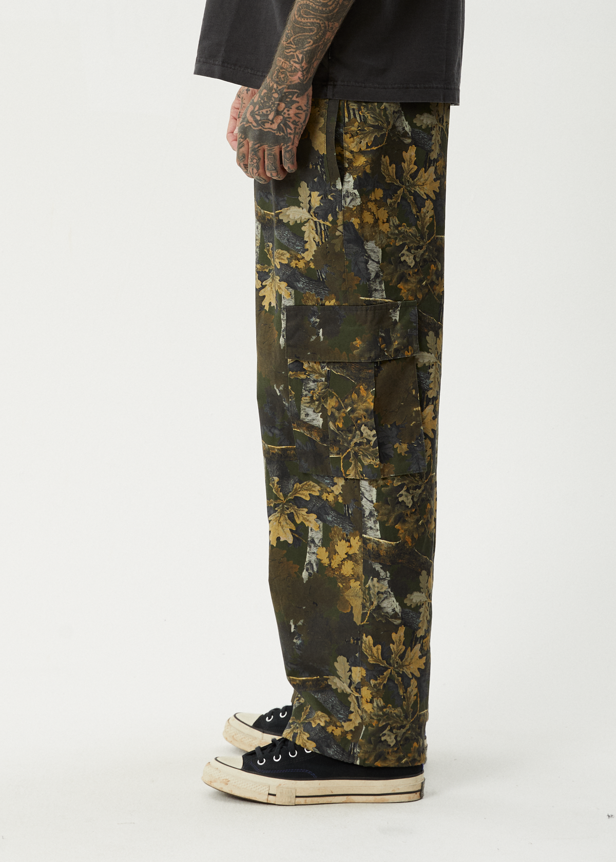 AFENDS Mens Atlas Find Me - Twill Cargo Pant - Find Me
