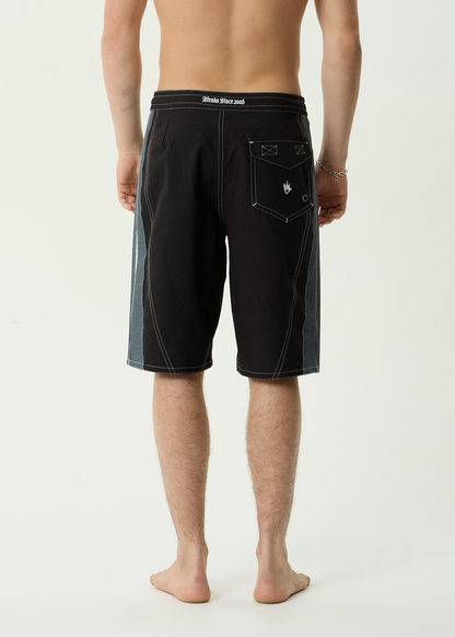 AFENDS Mens Forum - Surf Related V2 Boardshort 22" - Black