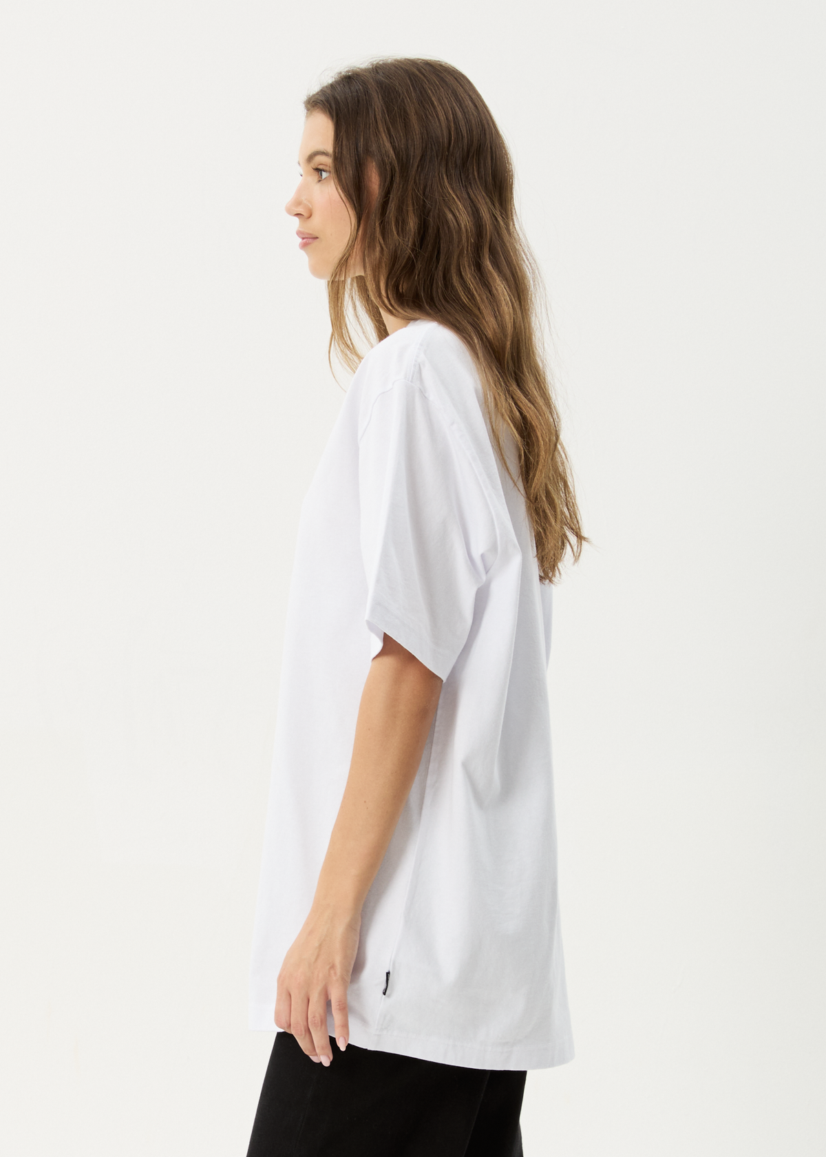 AFENDS Mens My Tribe - Heavyweight Retro Tee - White