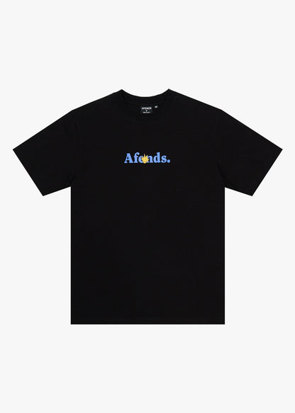 AFENDS Mens Smiles - Retro Tee - Black