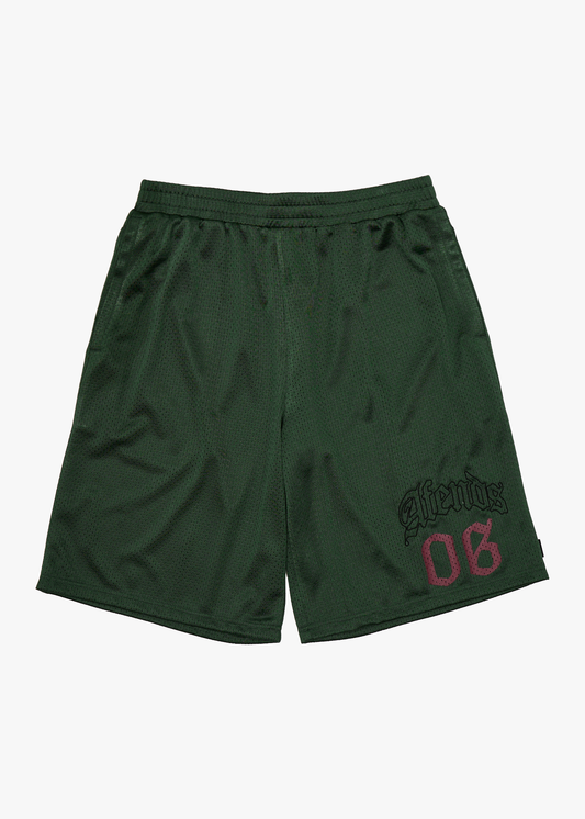 AFENDS Mens Zero Six - Basketball Short 22" - Pine