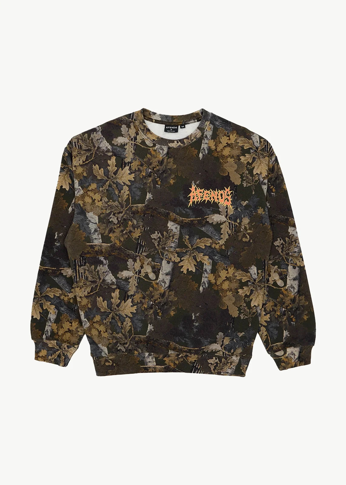 AFENDS Mens Find Me - Crew Neck - Find Me