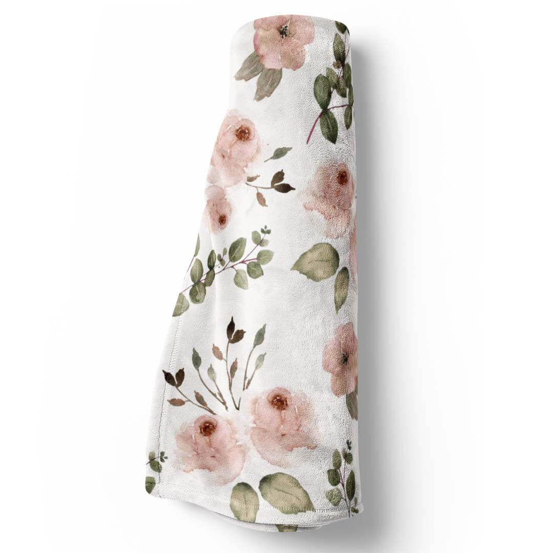 Millie's Dusty Rose Garden Blanket