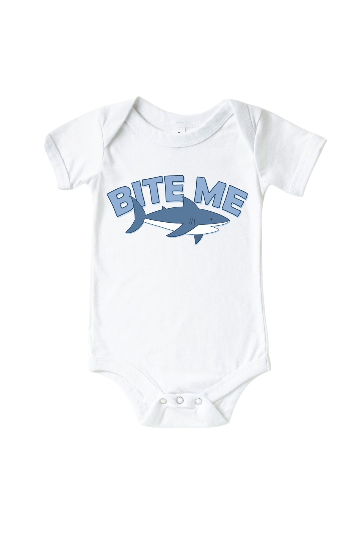 Bite Me Graphic Bodysuit & Kids Tee | White
