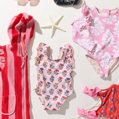Baby Girls Liv Suit - Multi Flower Drop
