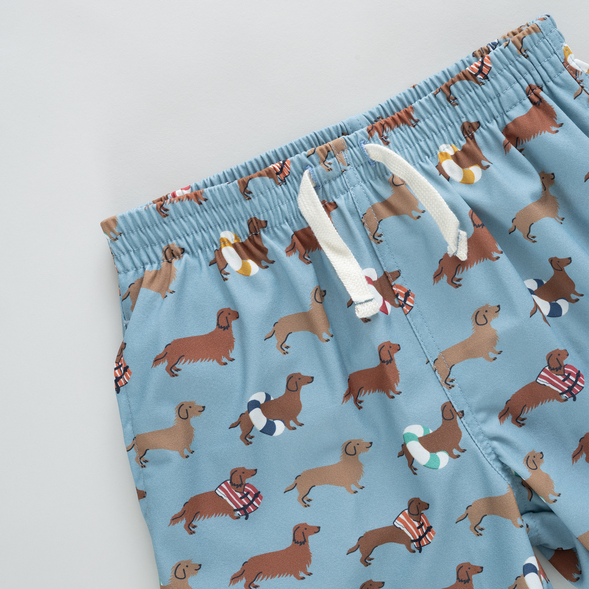Boys Swim Trunk - Swim Dachshunds