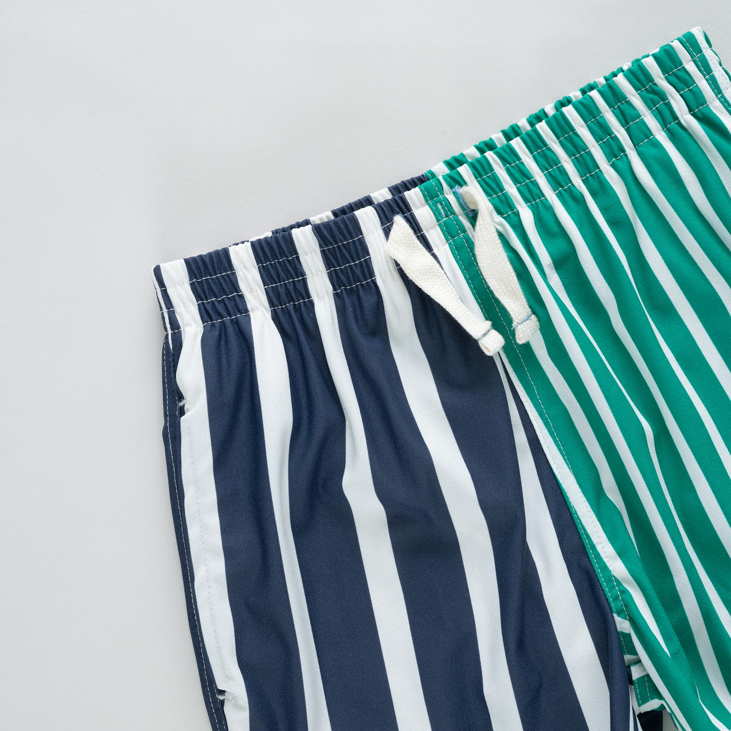 Boys Swim Trunk - Multi Stripe