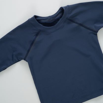 Baby Boys Rash Guard - True Navy