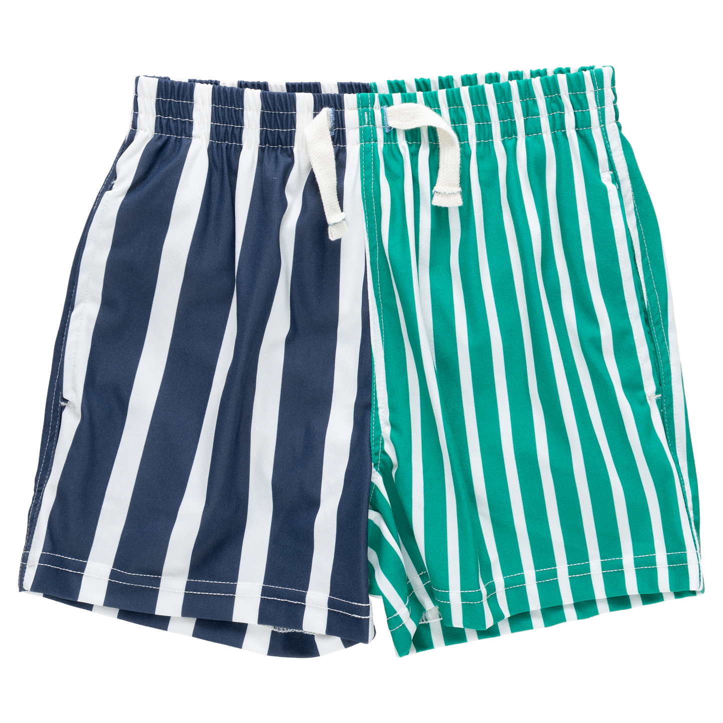 Boys Swim Trunk - Multi Stripe