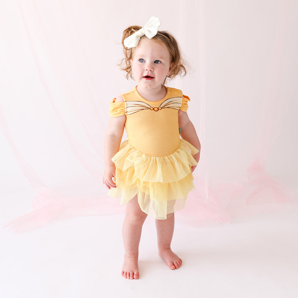 Disney Belle Tulle Bodysuit Dress
