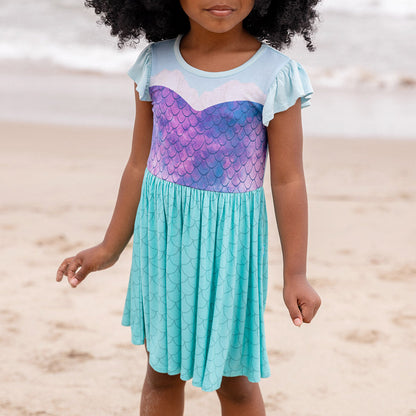 Disney's The Little Mermaid Magical Mermaid Twirl Dress