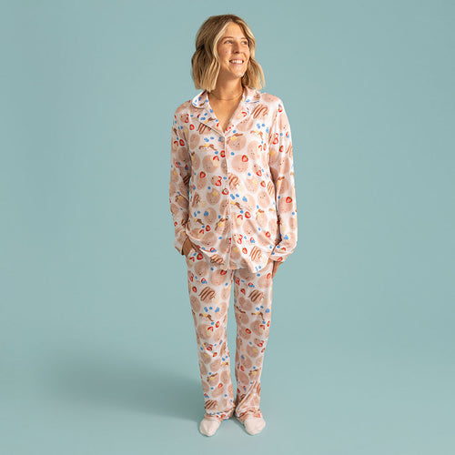 Pancakes Women's Luxe Pajama Pant Set
