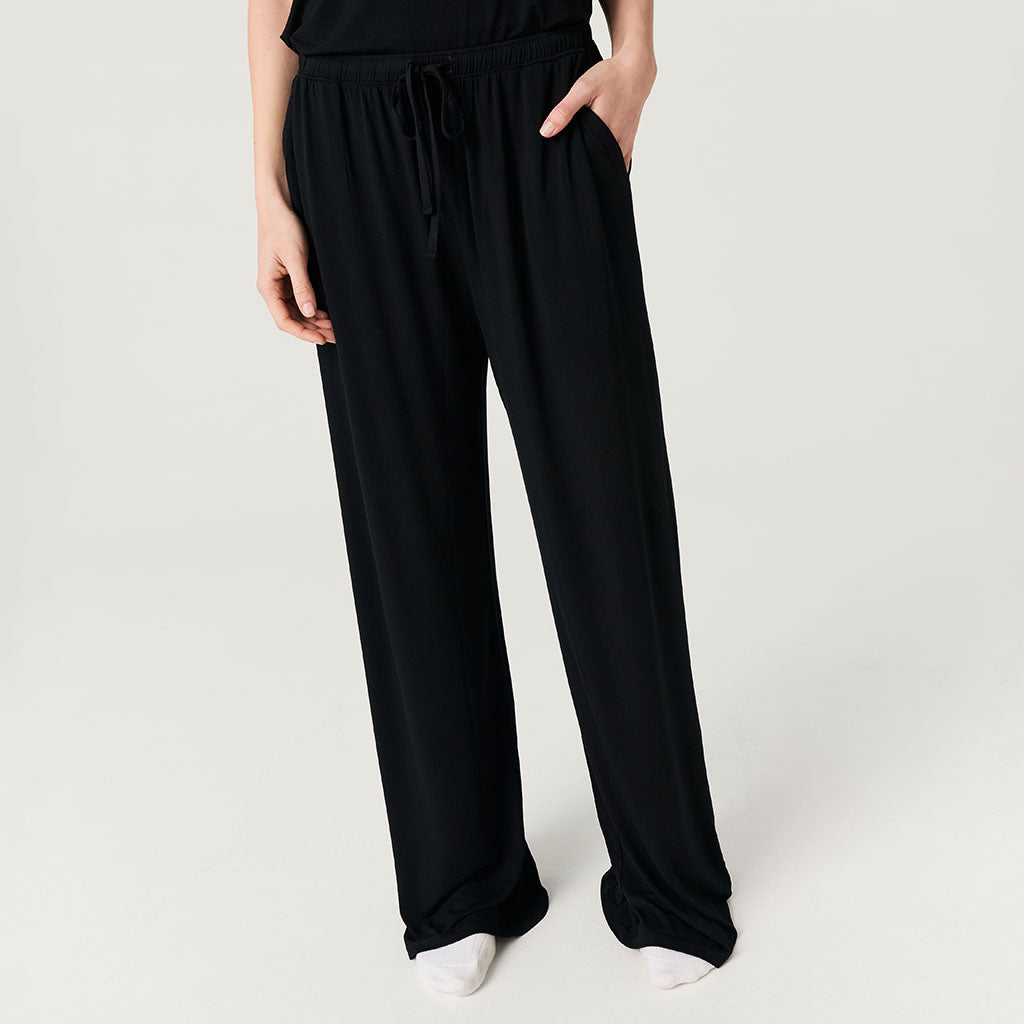 Women's Black Puddle Pants