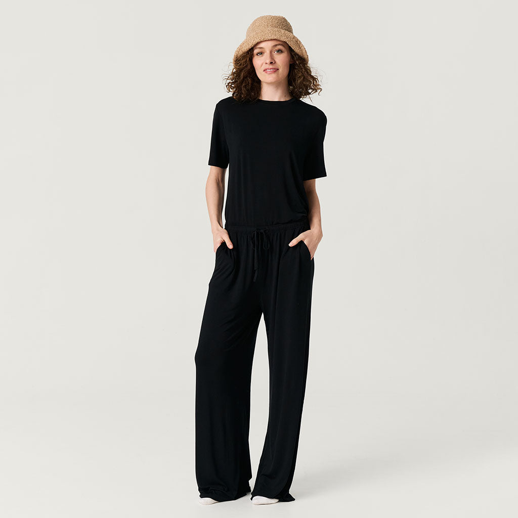 Women's Black Puddle Pants