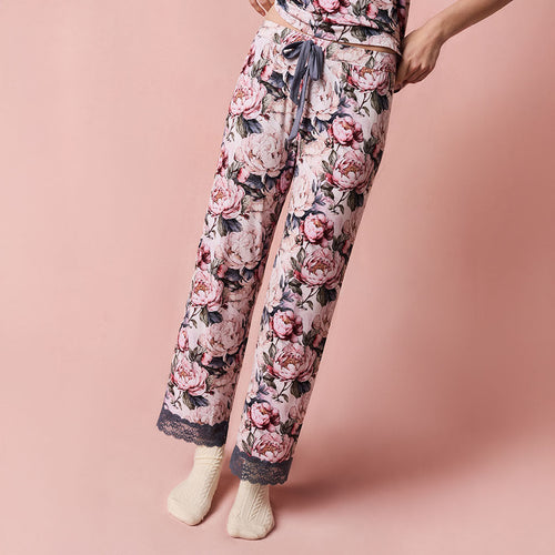 Aster Women's Lace Pajama Pants