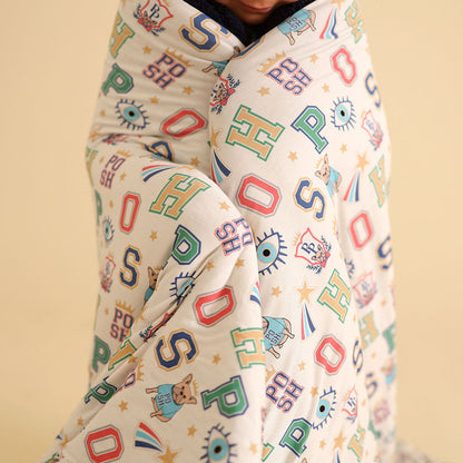 Brooke Luxe Plush Patoo® Blanket