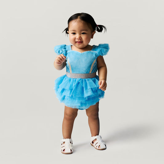 Disney Cinderella Velour Bodysuit Dress
