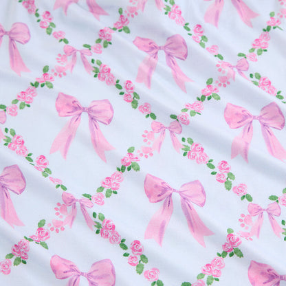 Disney Marie Bows Ruffled Luxette Plush Patoo® Blanket