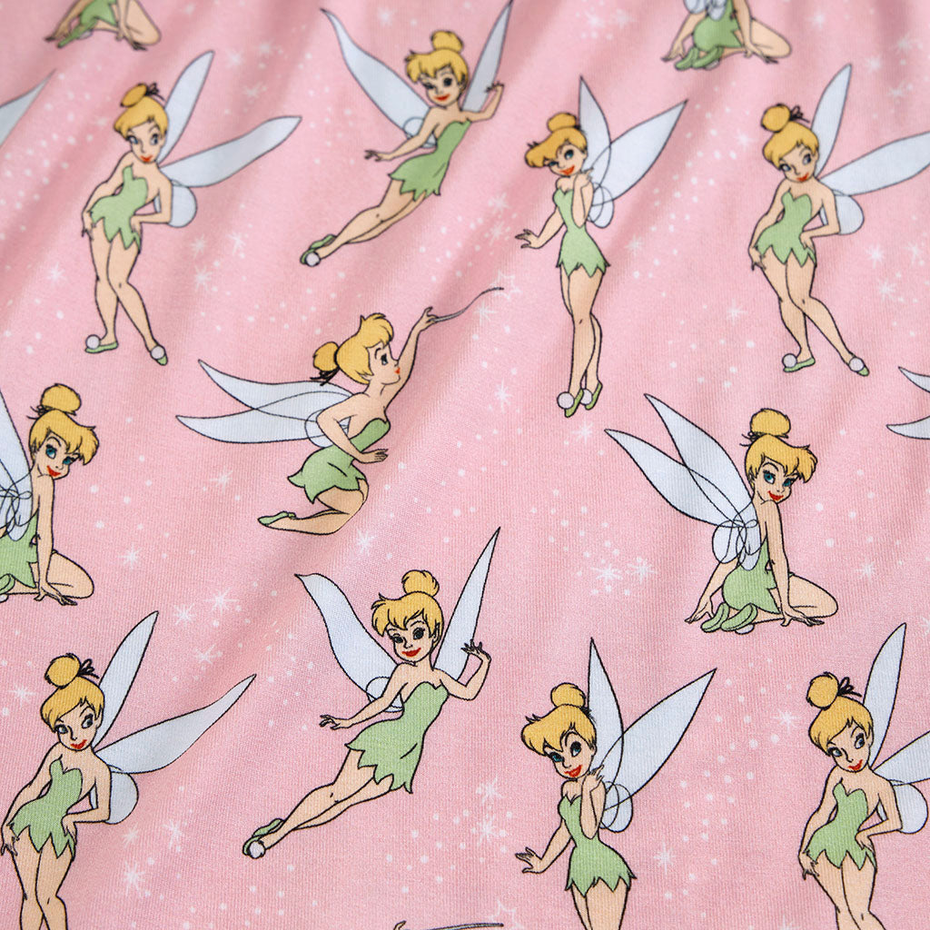 Disney Tinker Bell Ruffled Luxe Plush Patoo® Blanket