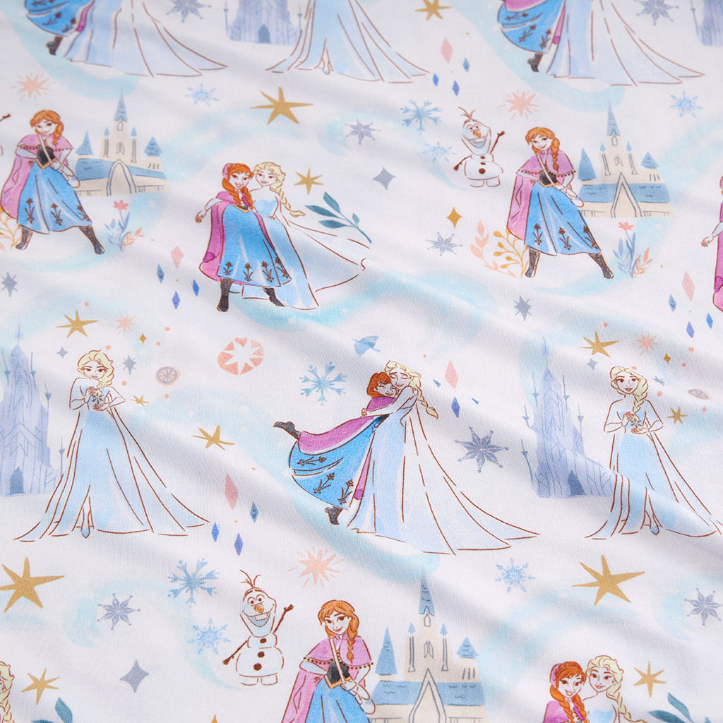 Disney Elsa & Anna Women's Luxe Pajama Pant Set