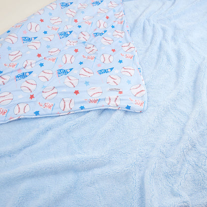 Play Ball Luxe Plush Patoo® Blanket