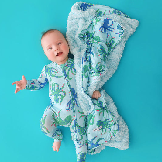 Oscar Minky Luxette Patoo® Blanket