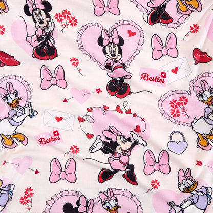 Disney Minnie & Daisy Galentine's Ruffled Twirl Bodysuit Dress