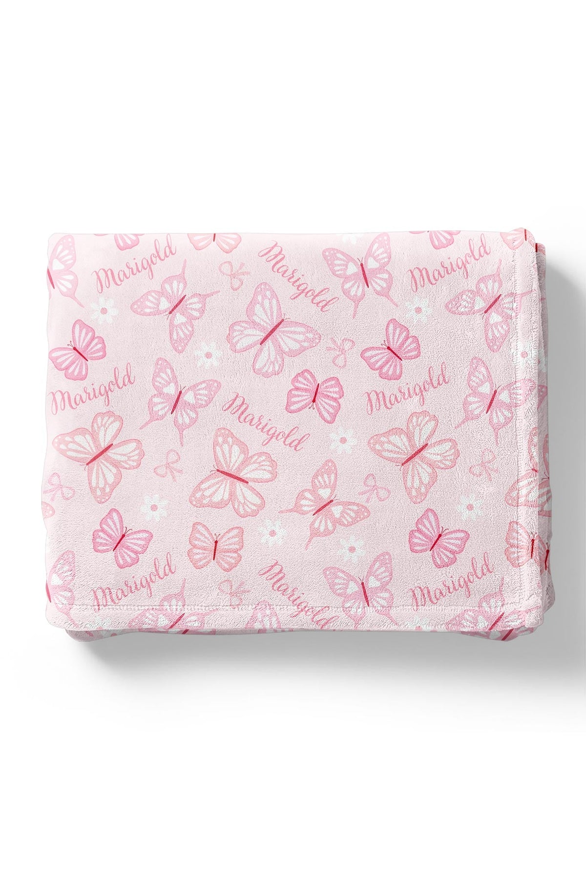 Personalized Kids Blanket | Blooming Butterflies
