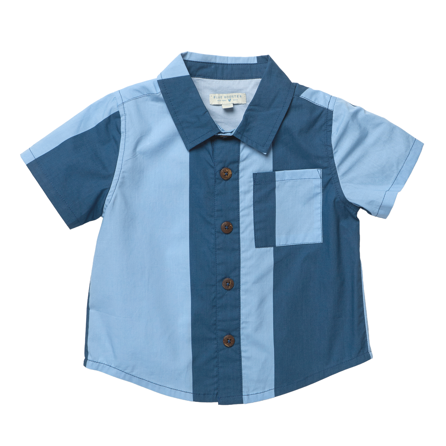 Boys Jack Shirt - Wide Cabana Stripe