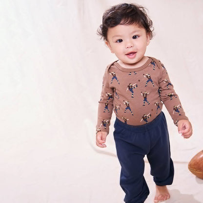 Baby Bubble Pant - Heather Grey
