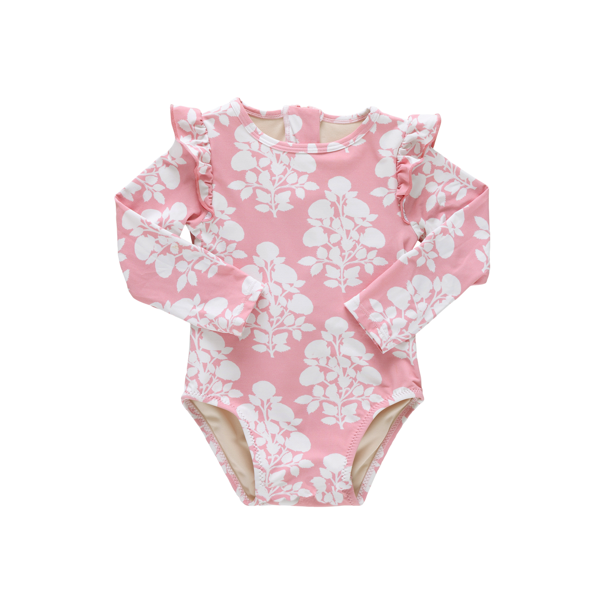 Baby Girls Rachel Suit - Pink Bouquet Floral