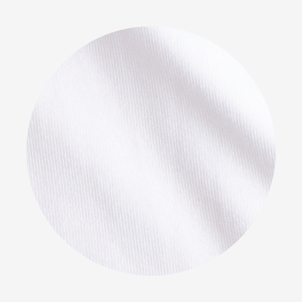 White Scallop Crew Socks