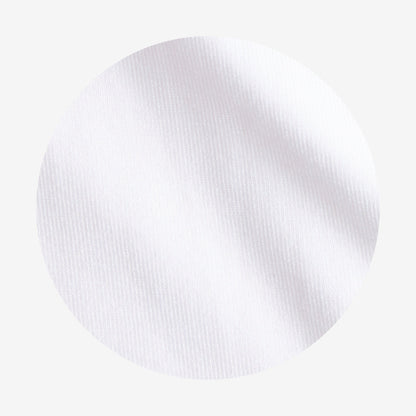 White Scallop Crew Socks