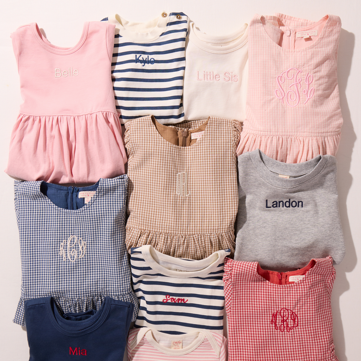 Sunny Dress - Pink and Red Stripe
