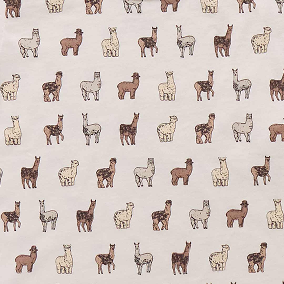Baby Park Romper - llamas and Alpacas