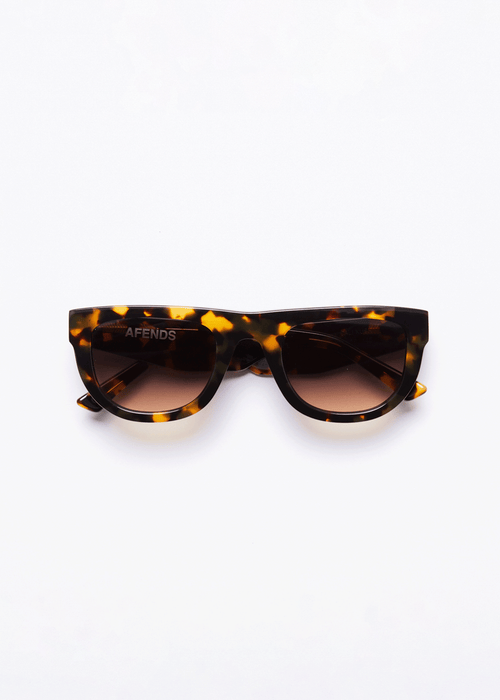AFENDS Unisex Cali Kush - Sunglasses - Brown Shell