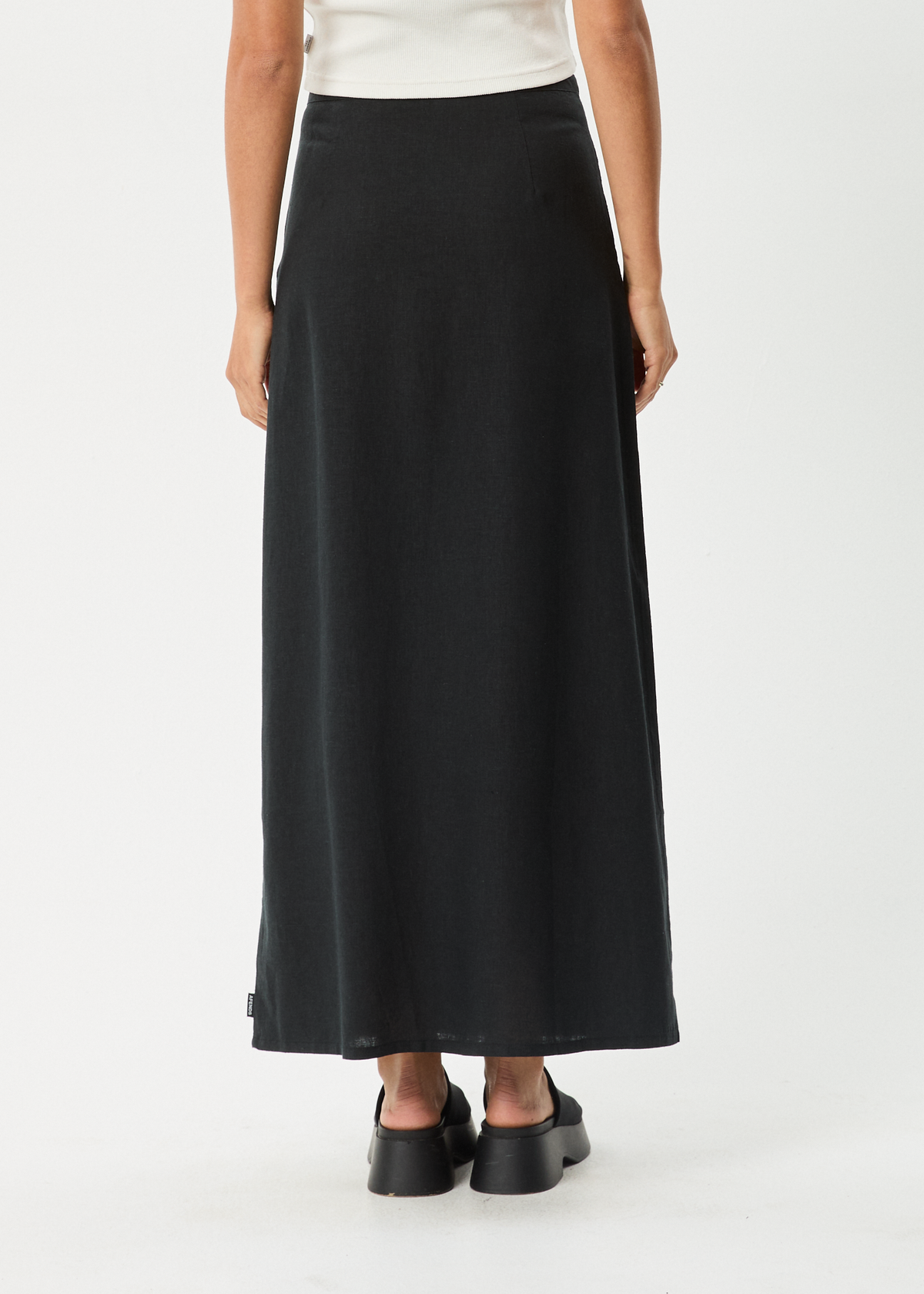 AFENDS Womens Lilo - Maxi Skirt - Black